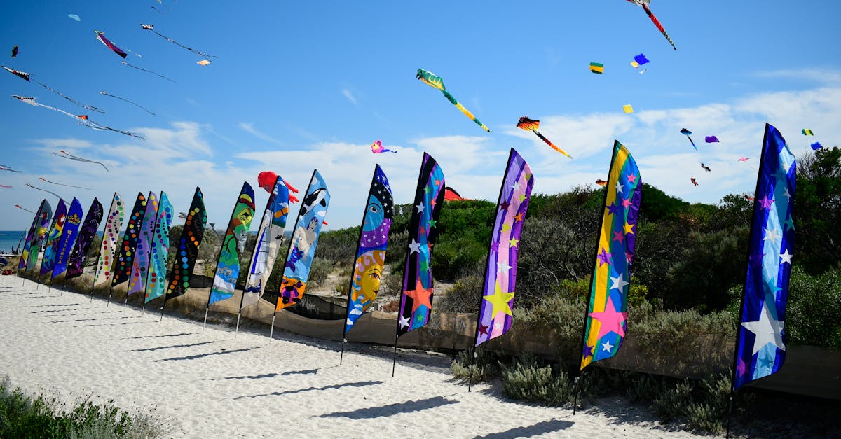 store banners and signs